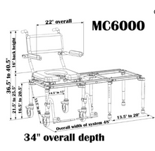 Load image into Gallery viewer, Tub Slider Sliding Shower Chair