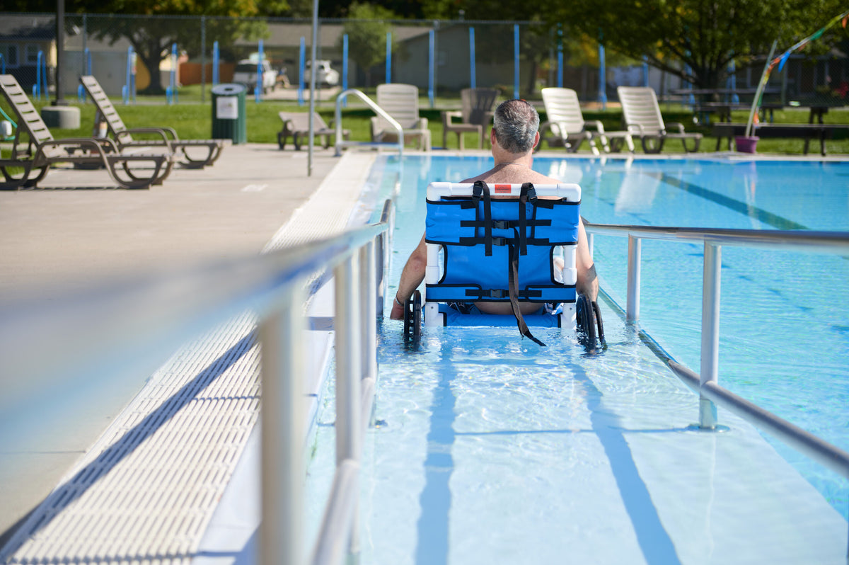 PVC Pool Access Chair