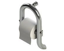 Load image into Gallery viewer, Invisia 2-in-1 Toilet Roll Holder with Integrated Grab Bar