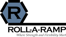 Load image into Gallery viewer, Roll-A-Ramp ® Portable Ramp For Wheelchairs and Scooters