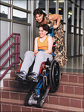 Load image into Gallery viewer, Stair Trac Wheelchair Lift Rental