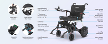 Load image into Gallery viewer, MODO - Ultra-Lightweight Folding Electric Wheelchair
