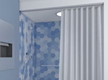 Load image into Gallery viewer, Weighted Shower Curtains