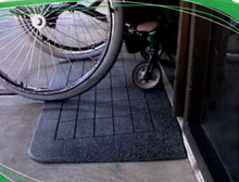 Load image into Gallery viewer, EZ Edge Rubber Threshold Ramp