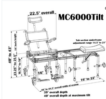 Load image into Gallery viewer, Tub Sliding Bathing System -MC6000 RS Tilt