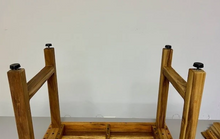 Load image into Gallery viewer, 25" X 14" Heavy Duty Teak Rigid Bench