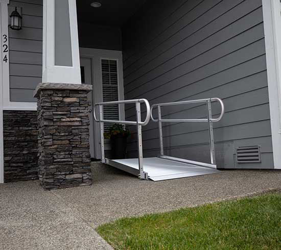Modular Ramp with Handrails Rentals in Southern California