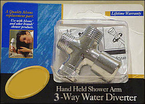 3-Way Shower Water Diverter (Select Options)