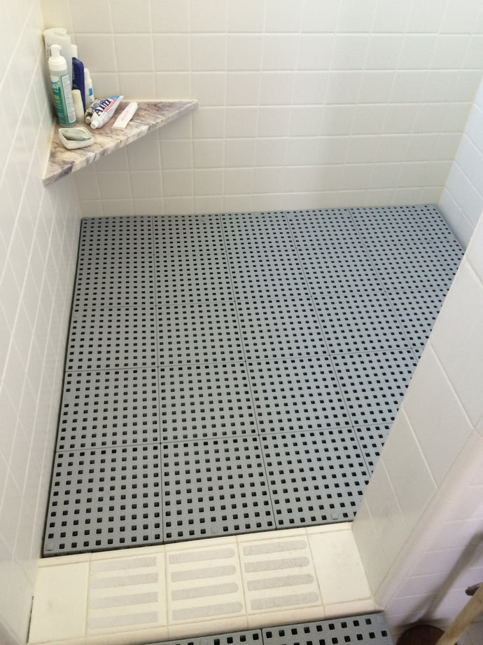 Scratchless Raised Bathroom Shower Landings - Multiple Sizes