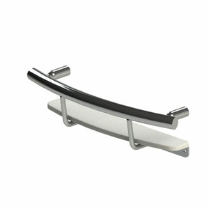 Invisia 2-in-1 Shampoo Shelf with Integrated Grab Bar