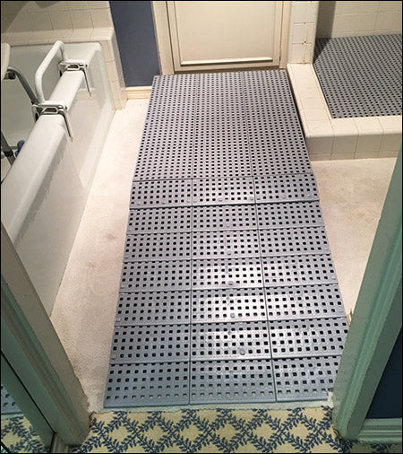 Scratchless Raised Bathroom Shower Ramps - Multiple Sizes – Accessible ...