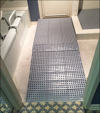 Scratchless Raised Bathroom Shower Ramps - Multiple Sizes