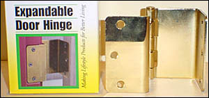 Swing Away Expandable Offset Door Hinges (Select Options)