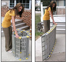Roll-A-Ramp ® Portable Ramp For Wheelchairs and Scooters – Accessible ...