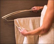 Load image into Gallery viewer, Invisia 2-in-1 Towel Bar with Integrated Grab Bar