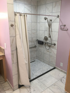 Weighted Shower Curtains